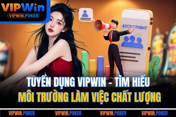 Tuyển dụng VIPWIN - tìm hiểu môi trường làm việc chất lượng